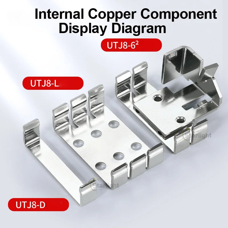 Distribution block PTFIX2.5mm² Wire Electrical Cable Connectors Plug-in Terminal Block  Splitter DIN-Rail Mounting Junction Box