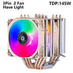 XUANFENG Air-cooled CPU Cooler 90mm Fan Twin Towers 4/6 Heat Pipe 4pin/PWM Compatible LGA2011 115x 1200 1700 X79 X99 AMD AM3 AM4