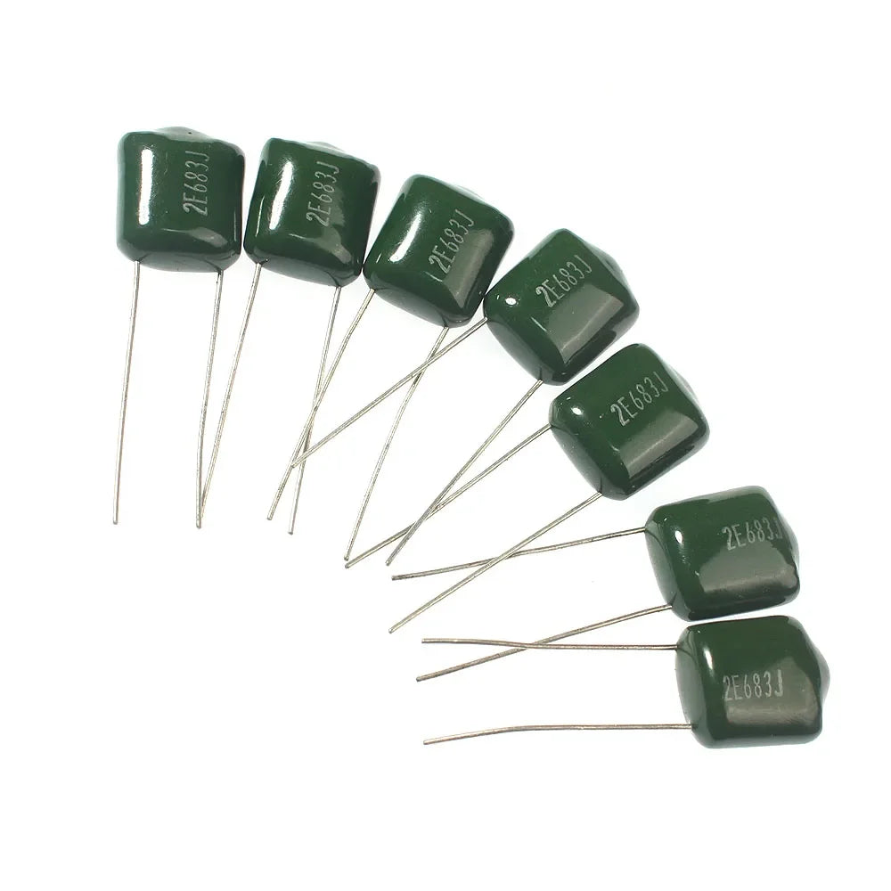 180/620PCS 100V Polyester capacitor combination kit 2A102J~2A822J Set of capacitors set 31/10values Polyester Film Capacitor