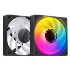 JONSBO SL-120 ARGB Fan 120mm Cooler for PC Case Fan 5V 3PIN/4PIN PWM CPU Cooler PC Fan RGB Front Reverse Case Fan