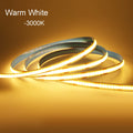 Super Bright USB DC5V COB Led Light Strip 320LED/m High Density Flexible Linear Lighting Warm/Natural/White 50cm 1m 2m 3m 4m 5m