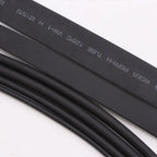 1/5/10M Diameter 1.5~50mm No Glue Heat Shrink Tubing 3:1 Ratio Waterproof Wire Wrap Insulated Lined Cable Sleeve Black