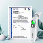 Cofoe 2 in 1 Digital Forehead & Ear Thermometer Non-Contact Medical Thermometer Baby/Adult  ±0.1℃ Temperature precise Measure