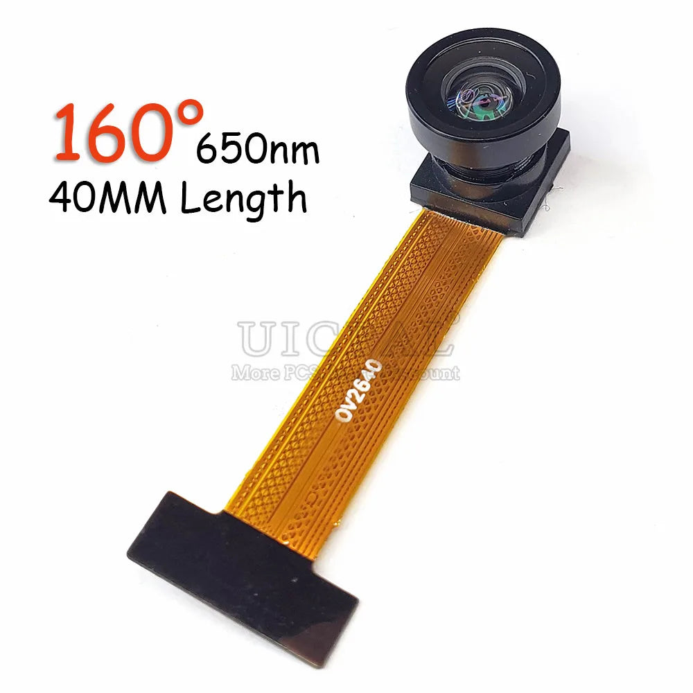 NEW OV2640 Camera Module for ESP32 CAM Camera Module 2MP 222 200 180 66 120 160 Degree 650nm 850nm Night Vision DVP 24PIN 0.5MM