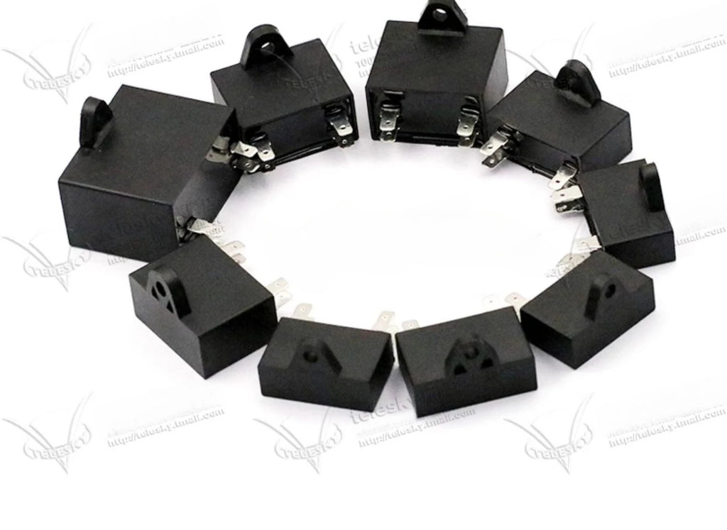 CBB61 Fan Air Conditioner Starting Capacitor 450V 1/1.2/1.5/2/2.5/3/3.5/4/4.5/5/6/7/8/10/12UF Ceiling Fan Hood Motor Capacitor