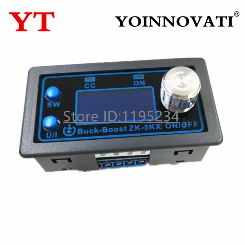 ZK-4KX ZK-5KX DCDC Buck Boost Converter CC CV 0.5-30V 4A 5V 6V 12V 24V Power Module Adjustable Regulated Laboratory Power Supply