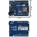 ESP-12E WeMos D1 R2 UNO R3 CH340 CH340G WiFi Development Board Based ESP8266 Shield Smart Electronic For Arduino Compatible IDE