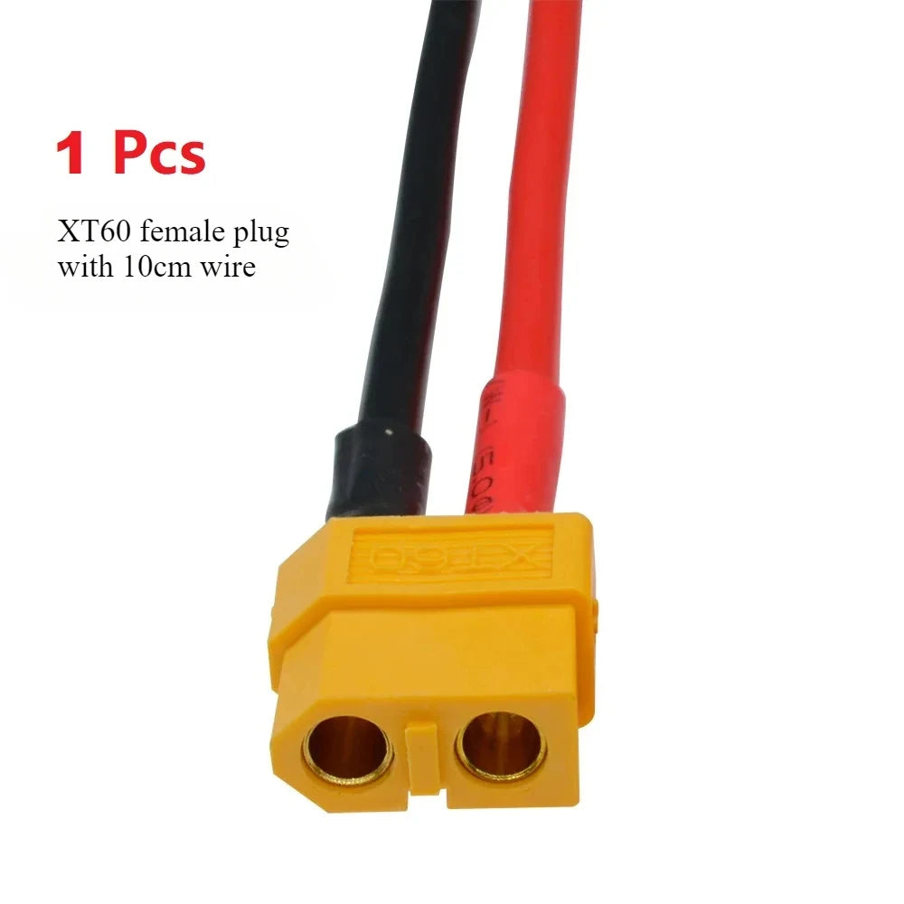 XT60 Male Female Bullet Connectors Plug Adapter With 14 AWG Silicon Wire For ESC Lipo Battery Extension Quadcopter Multicopter