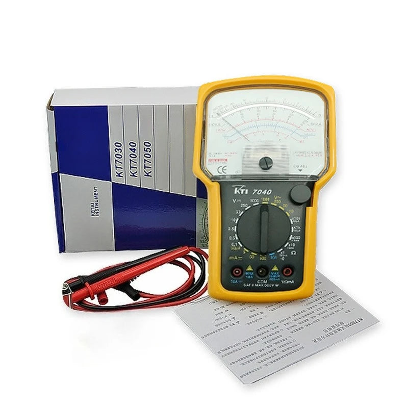 7040 High Sensitivity Pointer Multimeter on-off Overload Protection Instrument 7050 Electrical Instruments