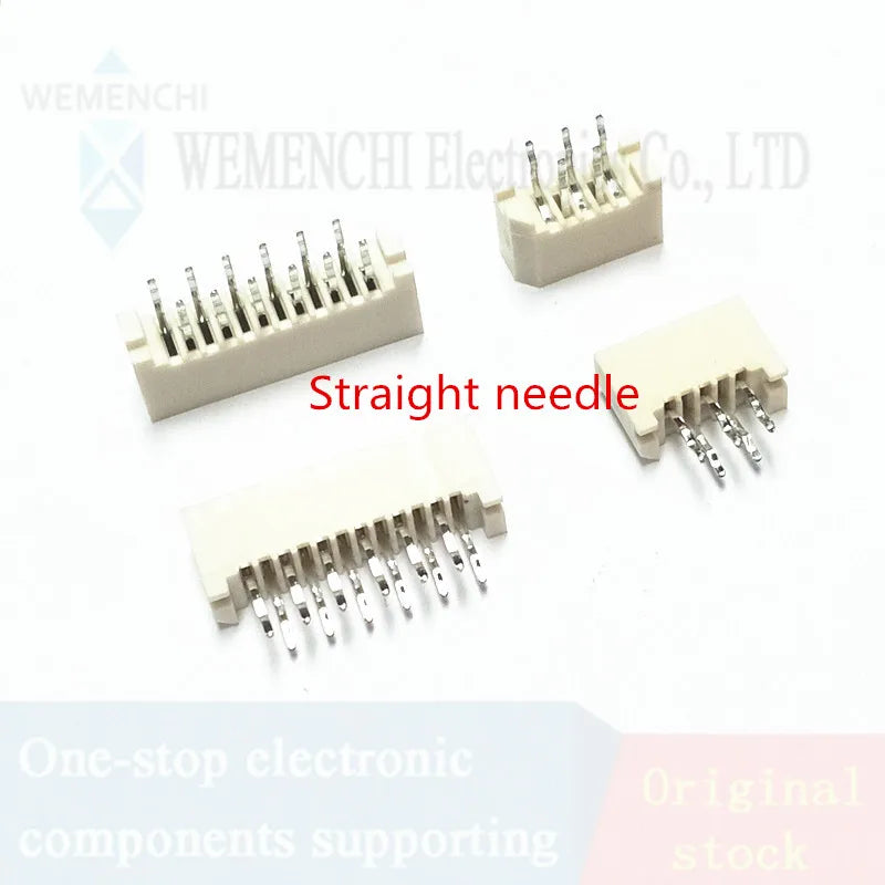 10Pcs 1.0mm FPC/FFC Connector LCD Flexible Flat Cable Socket Double Row 4/5/6/7/8/9/10/11/12/14/16/18/20/22/24/26/28/30/32P