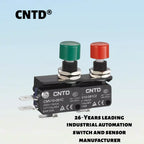 Micro Switch CMV10 081C, Short Roller Lever, Flame‑retardant Plastic Housing, Silver Contact, 1NO 1NC 16A 250VAC for Househ