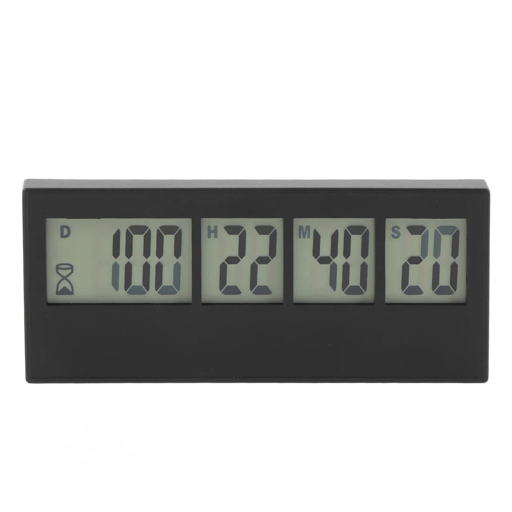 999 Days Digital Countdown Clock Large Screen Stylish Easy To Set Count Down Days Timer for Wedding Holiday Anniversary Test
