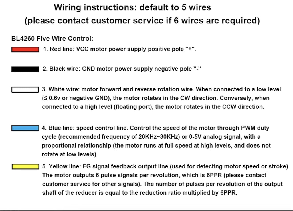 12V 24V 42MM 4260 155KG Planetary Gear BLDC Brushless DC Reduction Motor Large Torque Low Speed Long Life Low Noise 7-1351rpm