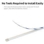 Soft Neon Addressable Rainbow PC WS2812b LED Strip Light for 5V 3pin ARGB Header PC Case Asus Aura Sync RGBIC Fusion MSI Mystic