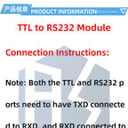 SP3232 RS232 to TTL Bidirectional Level Shifter 3-5.5V Wide Voltage Serial Adapter for Arduino DIY Module