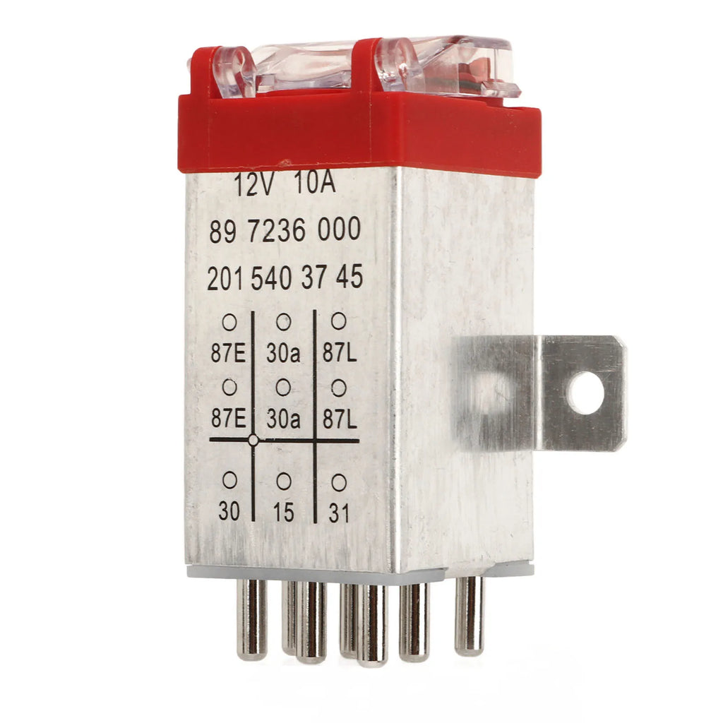Overload Protection Relay Stable Performance Wear Resistant 2015403745 for R107 R129 W124 W126 W201