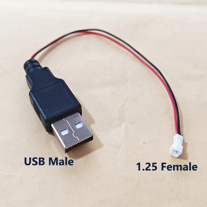 USB Adapter Cable Kit With PH2.0/XH2.54 Connectors For Power Signal Cables Of DIY Electronic Products 3D Printers RC Toys Etc