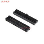 5/10pcs 1.27mm Pitch Fc-6/8/10/16/20/40 Pin Female Header Idc Socket Connector For 0.635mm Flat Ribbon Cable Wire 6p 10p 20p 40p