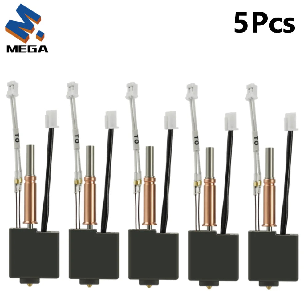 For Anycubic Kobra 3 V2 Hotend Nozzle Thermistor Heating 24v 50w Heater Block For Anycubic Kobra 3 Combo Spare Parts Accessories