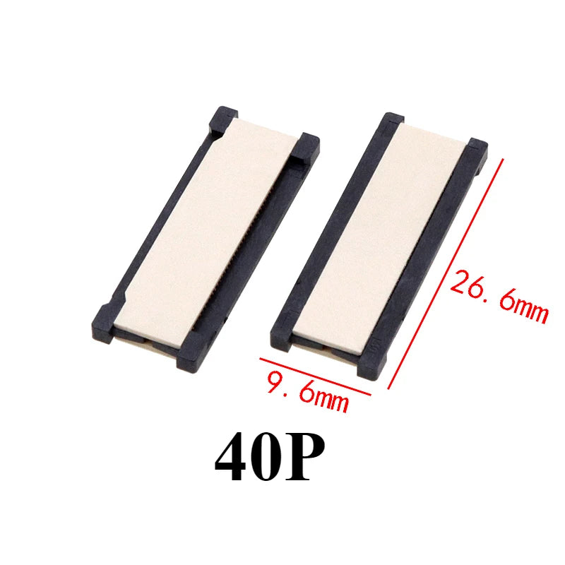 5/10/50Pcs/lot FPC FFC Flexible Flat Cable Extension Board 0.5 mm Pitch 6 20 24 30 40 50 60 Pin 6P 24P 30P 40P 50P 60P Connector