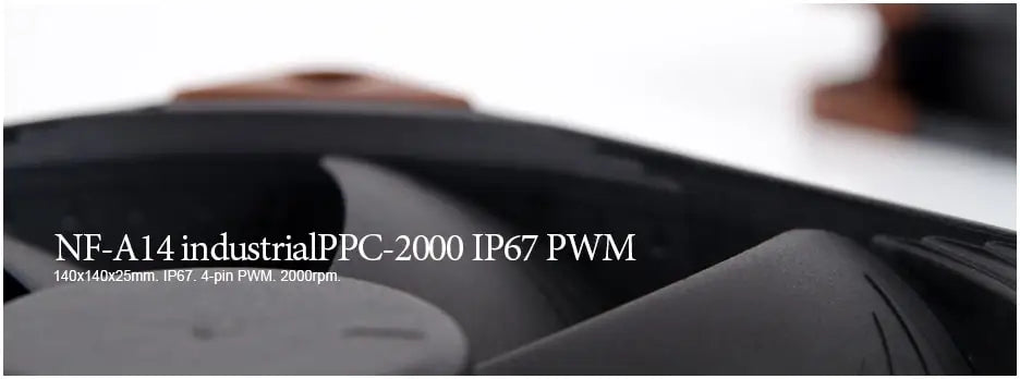 Noctua NF-A14 industrialPPC 2000RPM/3000RPM IP67 140mm Case Fan 12V/24V PWM CPU Cooling Fan Computer Case Industrial Equipment