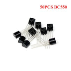 50-200PCS TO-92 Transistor Kit BC327 BC337 BC548 BC549 2N2222 2N2907 2N3906 2N5401 2N5551 A1015 C1815 S8050 S8550 TL431A PNP NPN