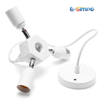 3/4/5 E26 E27 Edison Screw CFL LED Lamp Bulb Base Adapter Anti-Flame PBT Pendant Ceiling Mount Light Socket Splitter Extender