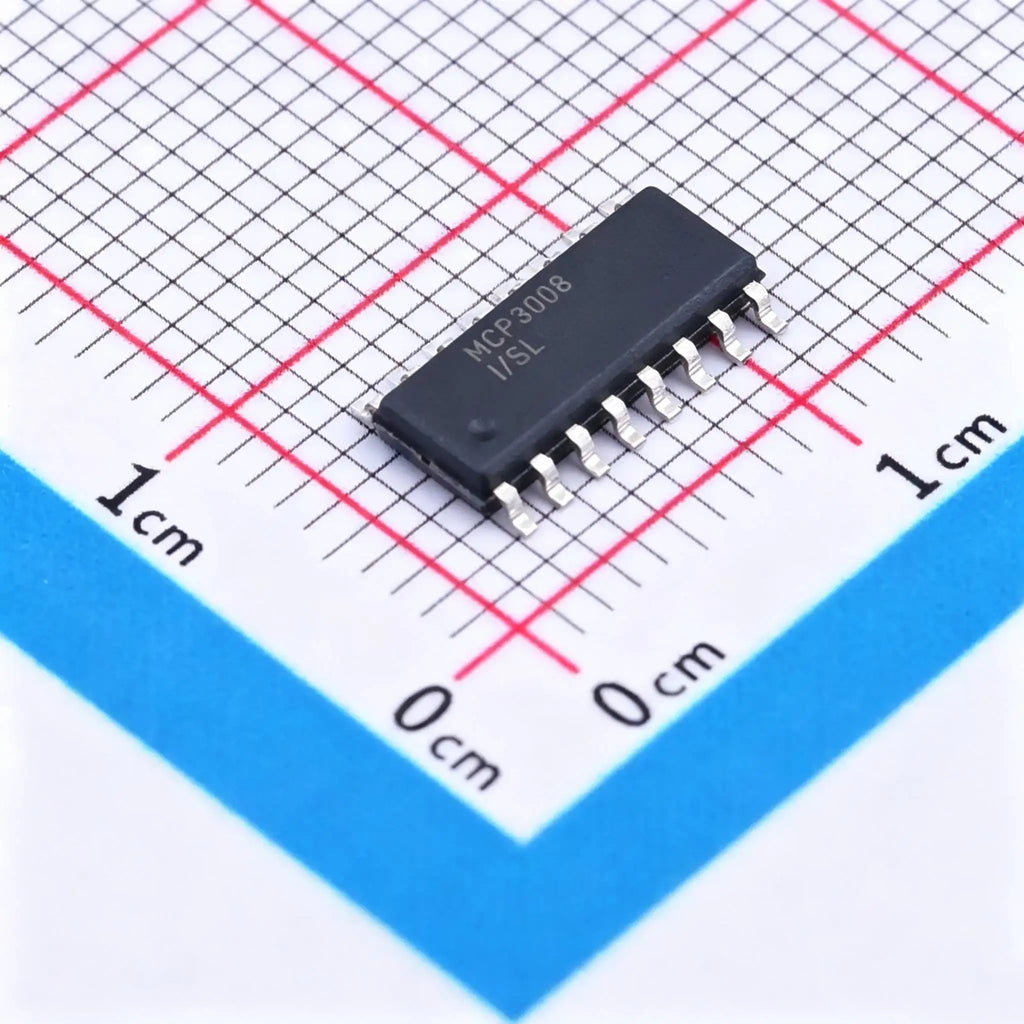 (1piece)100% New MCP3008-I/SL SOP16 MCP3008 sop-16 IN STOCK