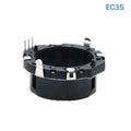 360 Degree 15 Pulse Rotary Potentiometer, Hollow Shaft Position Encoder Sensor