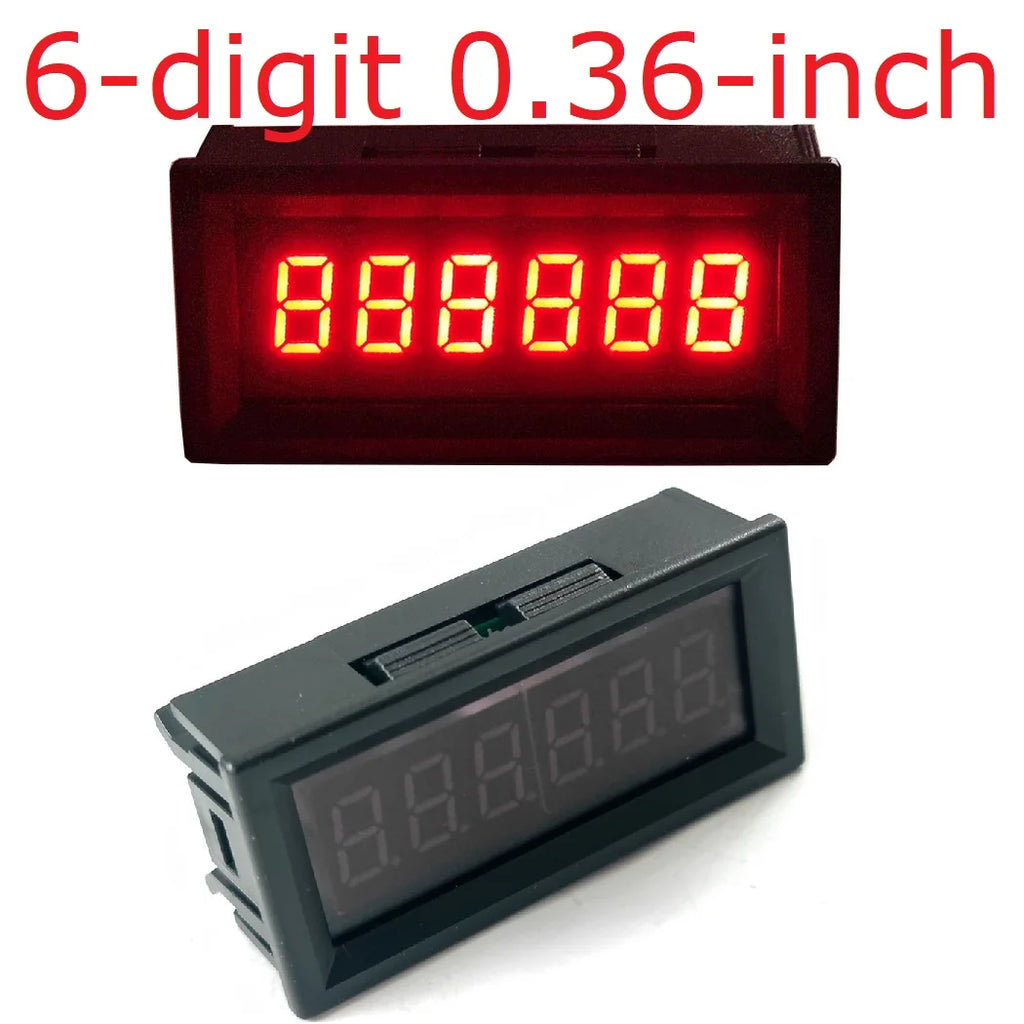 DC 5V 12V 24V RS485 Digital Tube Characters LED Display Module Modbus RTU for PLC Configuration Software Configuration Software