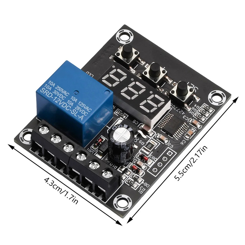 DC7-9V 12V 24V Voltage Relay Module Upper Lower Limit Detection Control Switch Off ON Over Voltage Protection