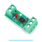 1/5/10PCS 1Channel Way Optocoupler Isolation Module PC817 3V-5V 12V 24V Photoelectric Isolator Rail Holder PLC Drive Motor Board