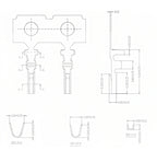20PCS  1.25 1.25mm with lock Connector Socket Pin Header Vertical Horizontal JST Housing terminal  2P 3P 4P 5P 6P 7P 8P 9P 10PIN