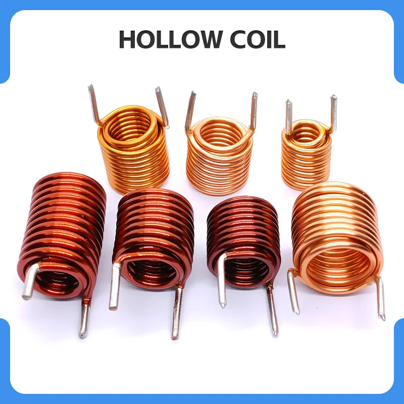 hollow inductor coil inductor copper wire  full specifications