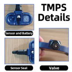 For Tesla Model 3 Y S X (2021–Present) Tire Pressure Monitor Sensors: BLE Bluetooth TPMS Sensor Replaces 1490701-01-C