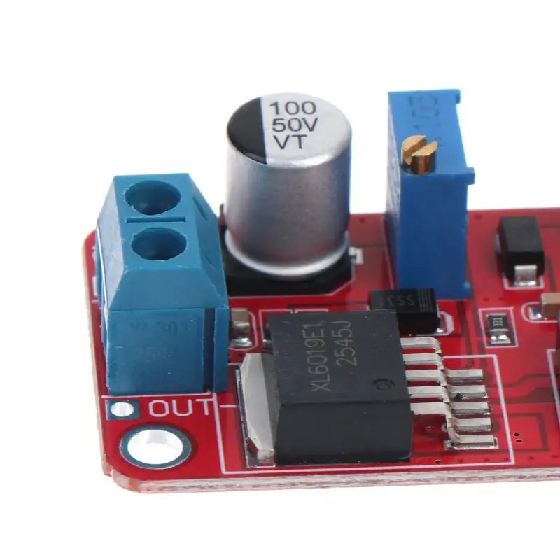 1Pcs 5A DC-DC Step Up Power Module Boost Volt Converter 3.3V-35V To XL6019 Adjustable Output Regulator