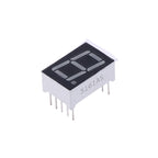10Pcs 0.56 Inch 10Pins 1 Bit 7 Segment Red LED Digital Display Tube Common Anode Cathode 5161AS 5161BS