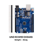 UNO R3 Official ATMEGA16U2/UNO+WiFi R3 MEGA328P Chip CH340G For Arduino UNO R3 Development Board WeMos ESP8266 USB/TYPE-C/Micro