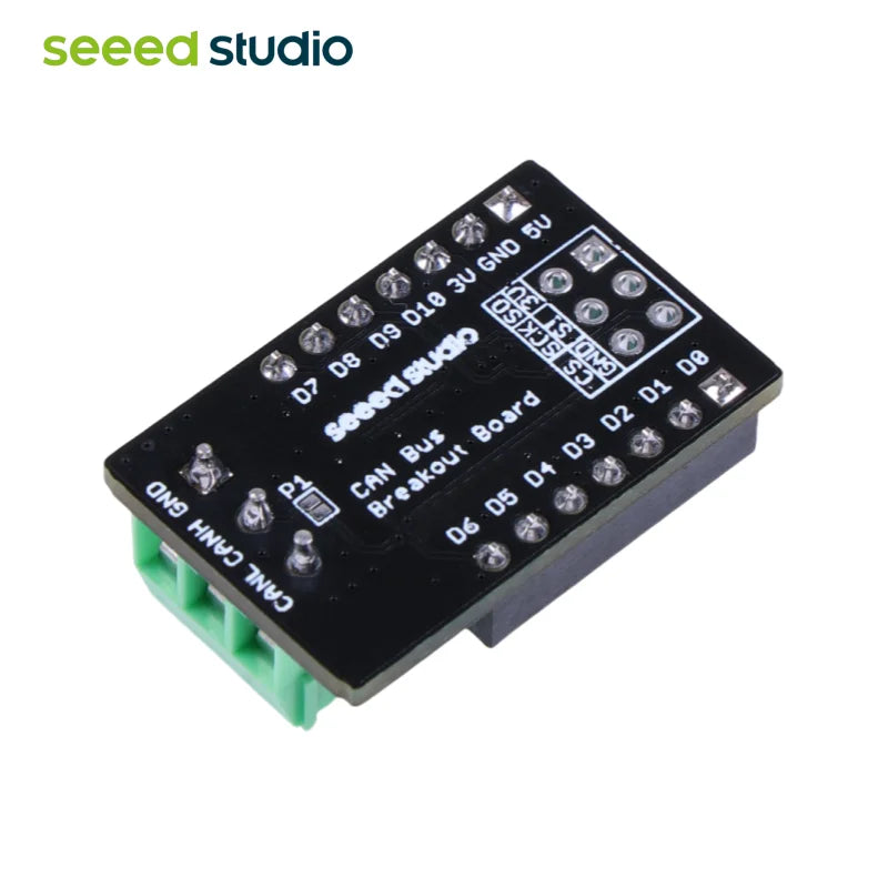 CAN Bus Breakout Board for XIAO and QT Py, MCP2515 controller, SN65HVD230 transceiver chip