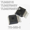 10Pcs/lot TLE4251G TLE4251 TLE42764GV 42764V TLE42764GV50 42764V5 Linear Voltage Regulator IC Positive Fixed 1 Output TO-263-5