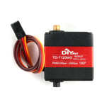 TD-7120MG 20KG Dual-Axis Metal Digital Servo RC 180/270 Angle Controllable Steel Gear Carbon Brush Motor Servos For RC Car Robot