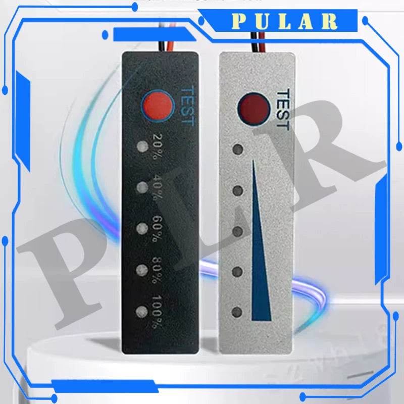 1-24S 7S 8S 10S 13S LifePO4/Li-ion Battery Packs Capacity Indicator Meter Power Level Tester Module Display Board Panel