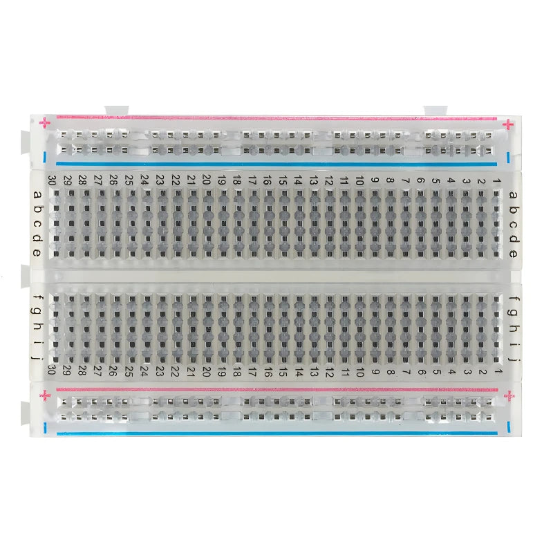 MB-102 MB102 Breadboard 400 830 Point 65 Jumper Wires Solderless PCB Bread Board Test Develop DIY for Arduino Power Module XCW