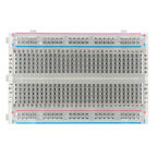 MB-102 MB102 Breadboard 400 830 Point 65 Jumper Wires Solderless PCB Bread Board Test Develop DIY for Arduino Power Module XCW