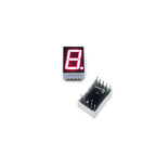 10PCS 0.56-inch 1-digit digital tube 12.6mmX19mm digital display screen "8" high 14.2mm 7-segment digital tube 5161series5611