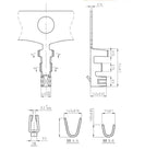 100pcs 1.25mm GH1.25 Male Female Terminals Male Crimp Pins Connectors
