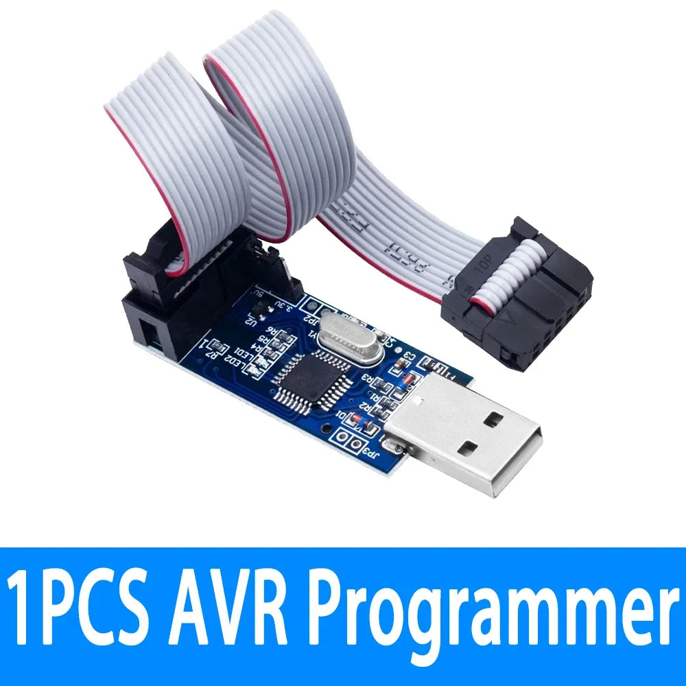 1PCS~5PCS EGBO USBASP USBISP AVR Programmer USB ISP USB ASP ATMEGA8 ATMEGA128 Support Win7 64