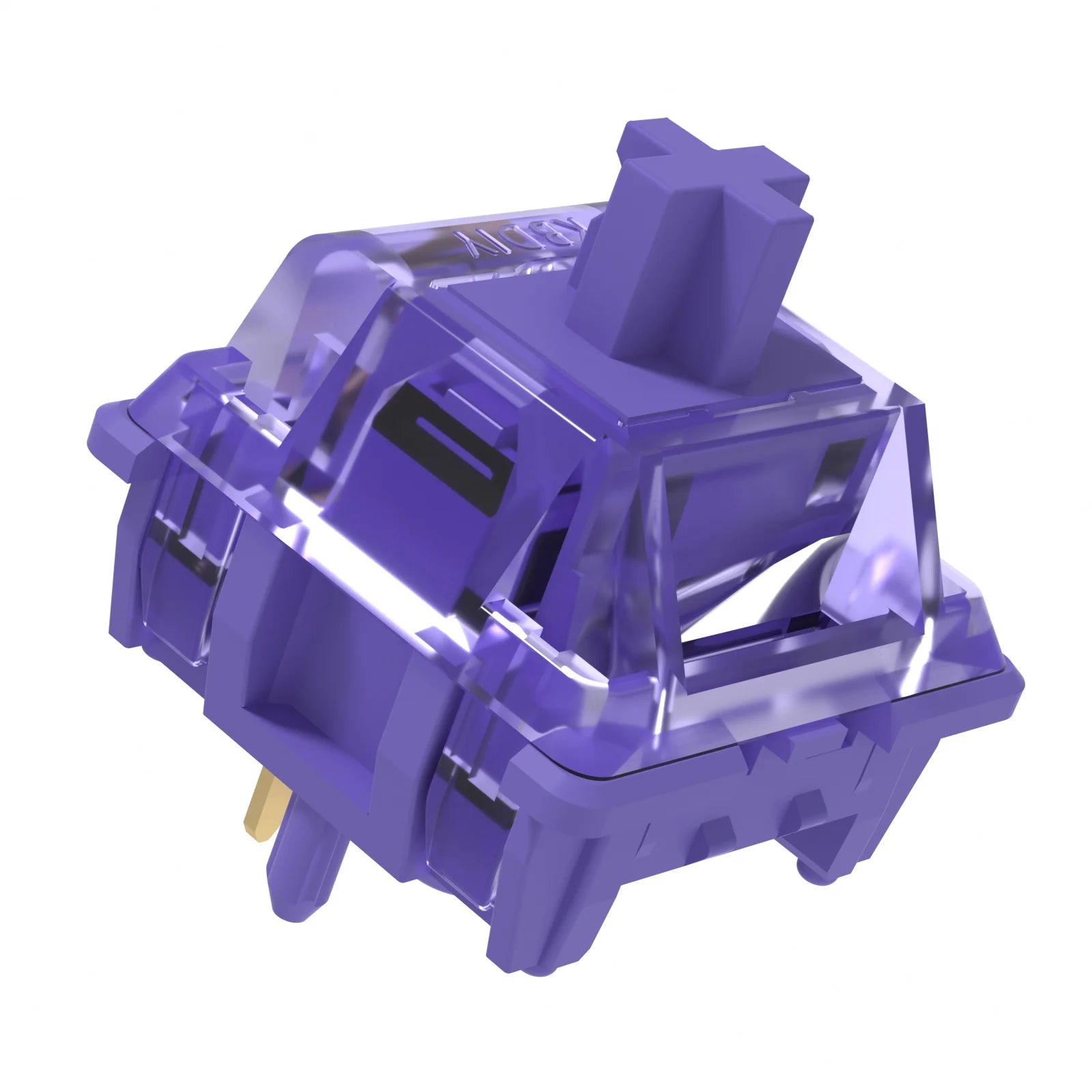 KBDiy Asura Switch Tactile MX Switches 50g for Gaming Mechanical Keyboard KIT Purple Factory Lubed Custom DIY 5Pins GMK67 Hi75