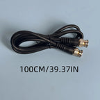 BNC Extension Cord Cable BNC Male To Male Adapter Cable For CCTV Camera Home Security BNC Connector 0.5M/1M/1.5M