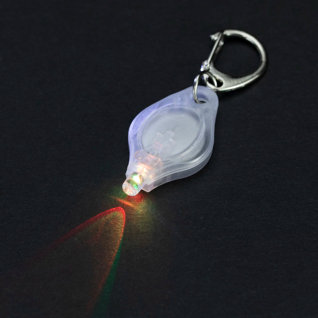 1/10/50/100pc/Mini LED Keychain Light White Red Yellow Green Blue Purple Light Flashlight Portable Emergency Lighting Torch Lamp